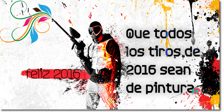 Feliz 2016 - Paintball Talavera